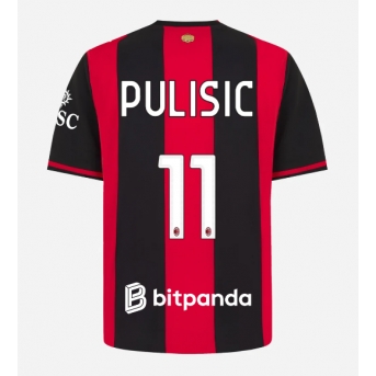 AC Milan Christian Pulisic #11 Maglia Gara Casa Repliche 2026-27 Maniche Corte
